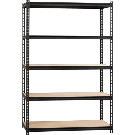 LORELL 2,300 lb Capacity Riveted Steel Shelving Recycled 59698